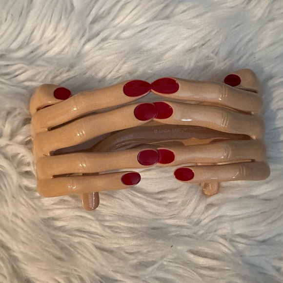 Linda Farrow x Jeremy Scott Hand Sunglasses - Picture 2 of 2